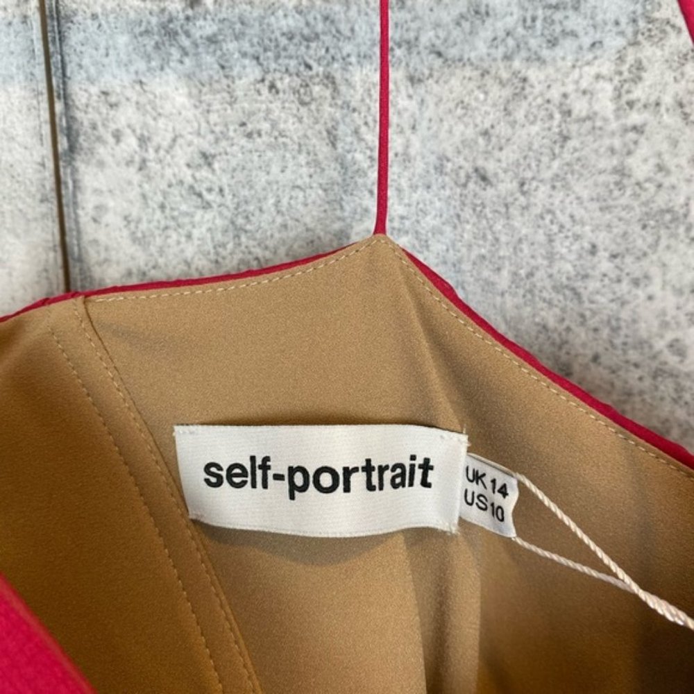 SOLD ON FB✨Self-Portrait Pleated Midi Dress - Picture 7 of 8